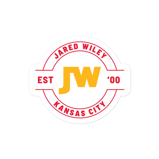 Jared Wiley "Logo Badge" Sticker