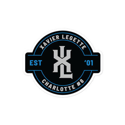 Xavier Legette "Logo Badge" Sticker
