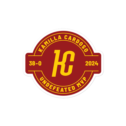 Kamilla Cardoso "Logo Badge" Sticker