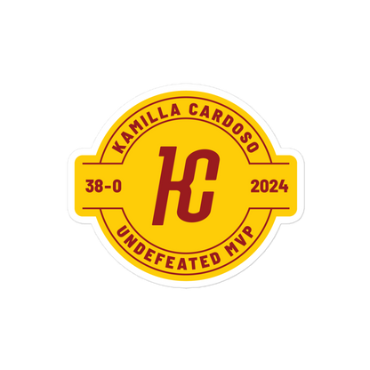 Kamilla Cardoso "Logo Badge" Sticker