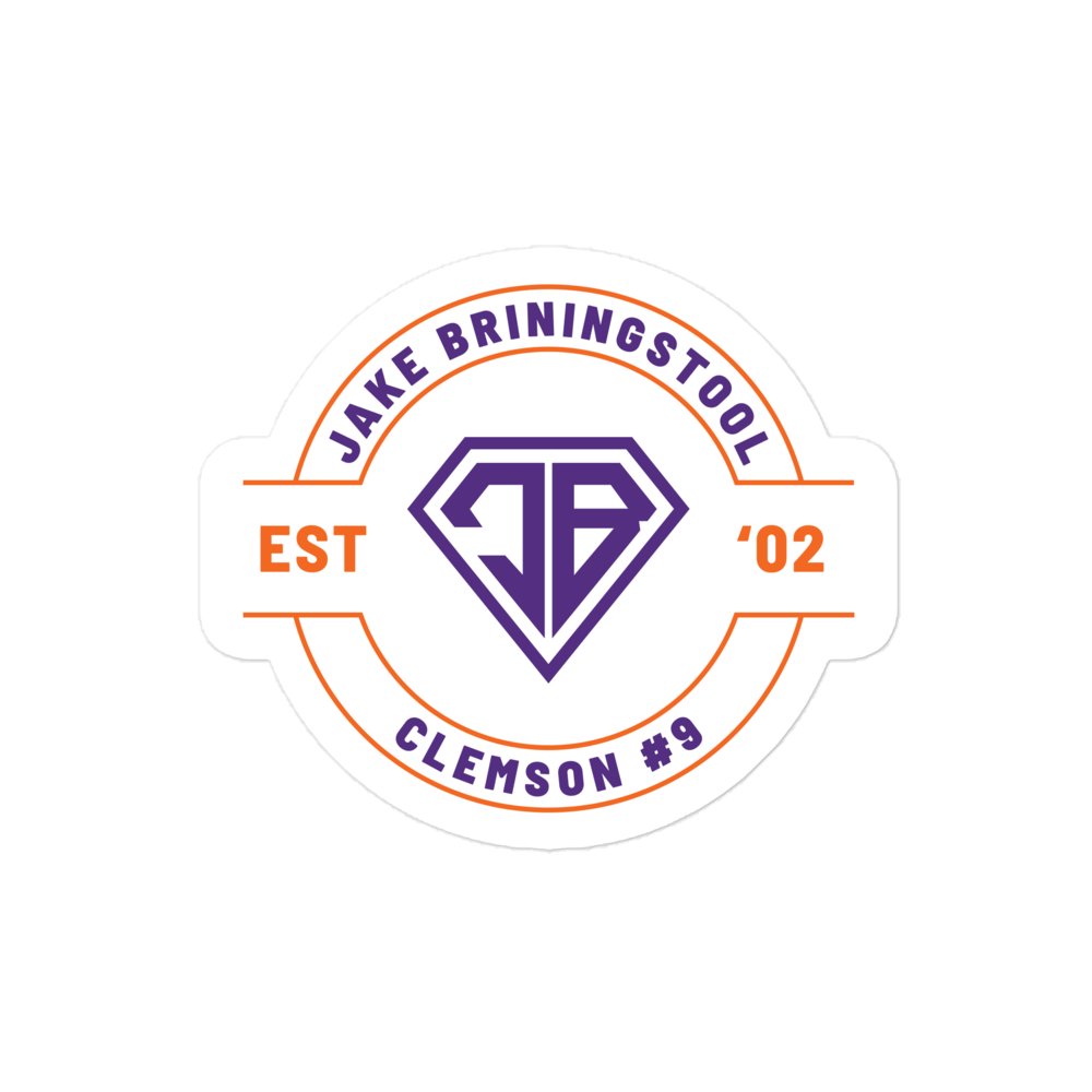 Jake Briningstool "Logo Badge" Sticker