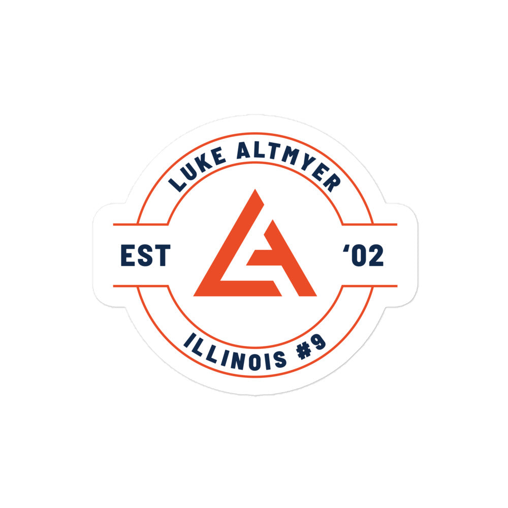 Luke Altmyer "Logo Badge" Sticker