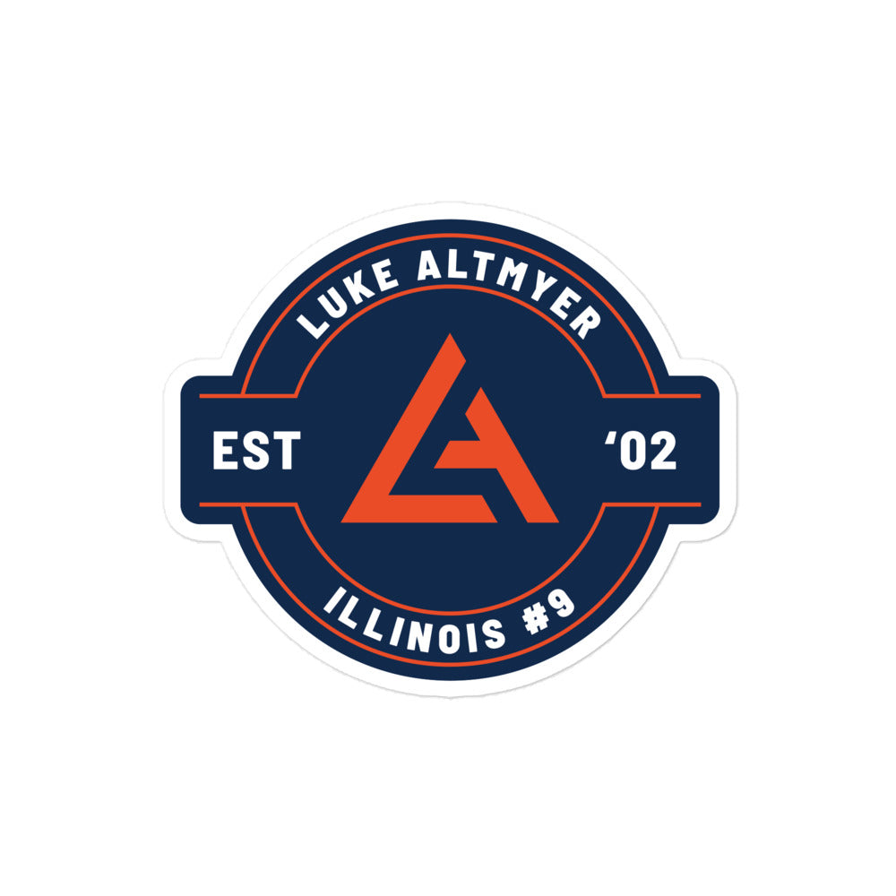 Luke Altmyer "Logo Badge" Sticker