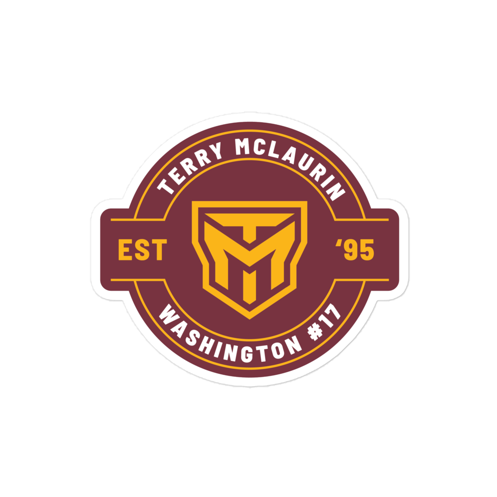 Terry McLaurin "Logo Badge" Sticker