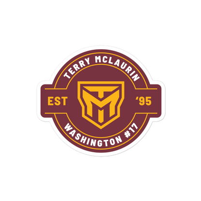 Terry McLaurin "Logo Badge" Sticker