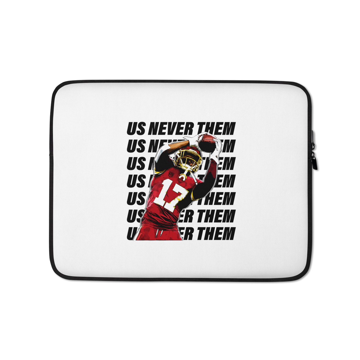 Terry McLaurin "Us Never Them" Laptop Sleeve