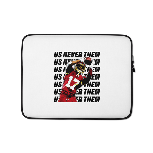 Terry McLaurin "Us Never Them" Laptop Sleeve