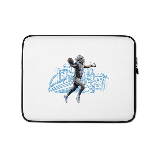 Amon-Ra St. Brown "Motor City" Laptop Sleeve