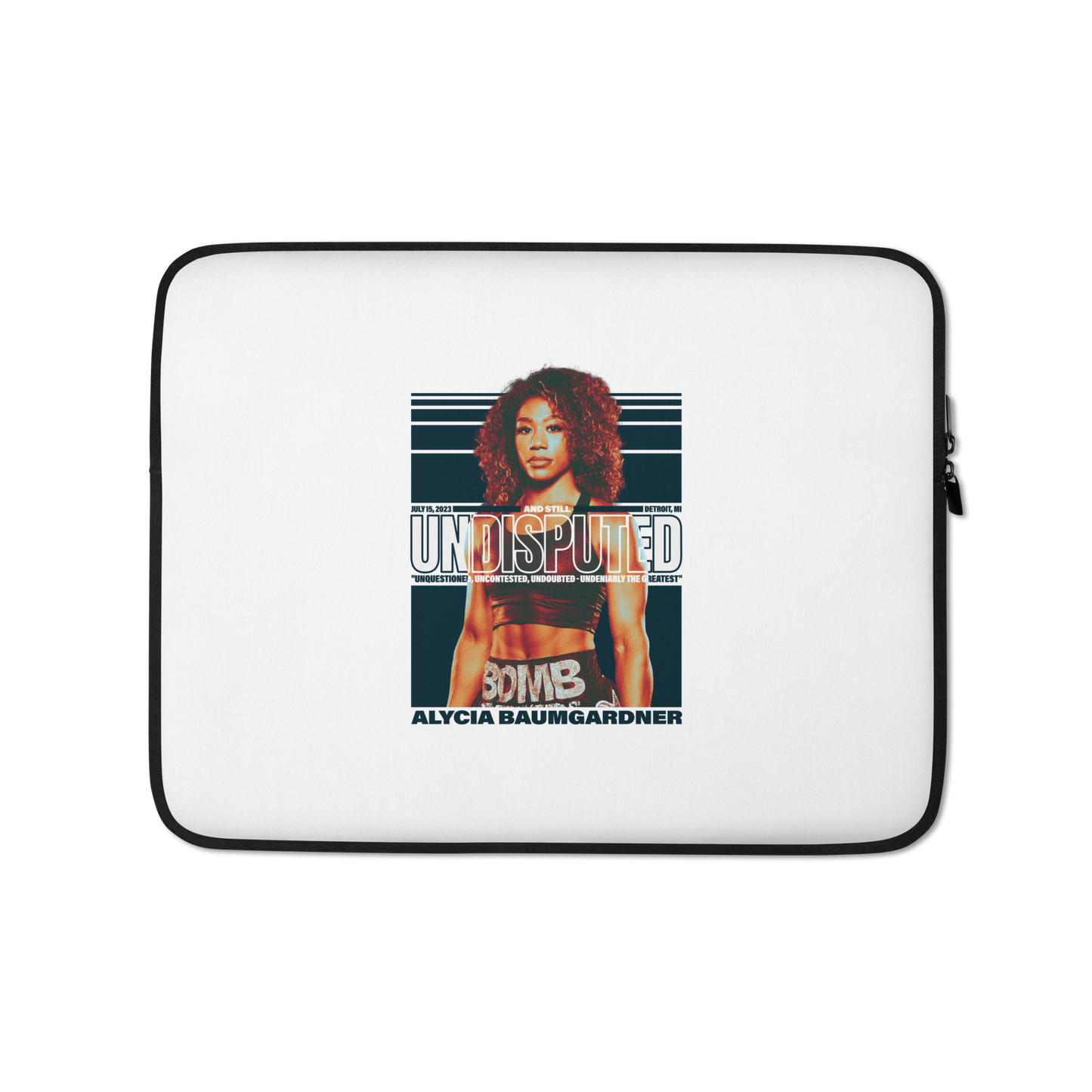 Alycia Baumgardner "Undisputed" Laptop Sleeve