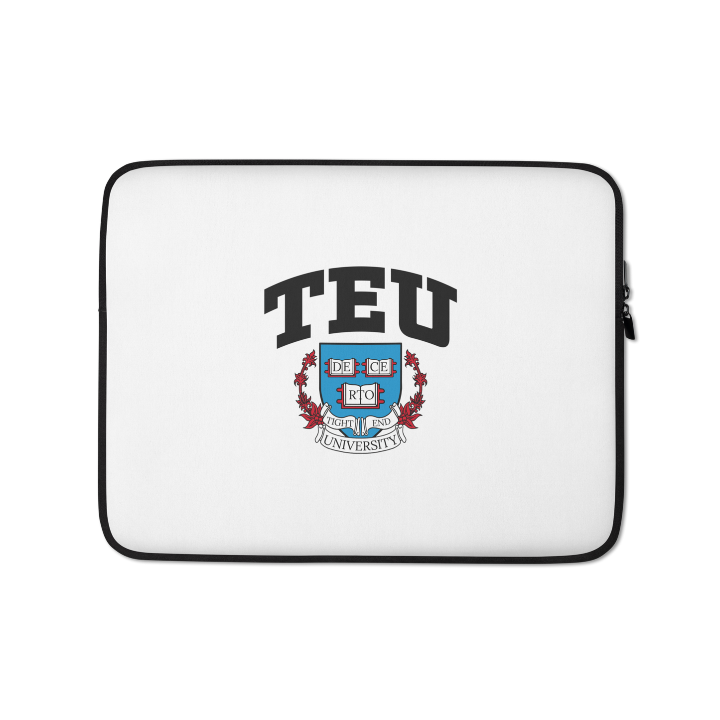Tight End University "Emblem" Laptop Sleeve
