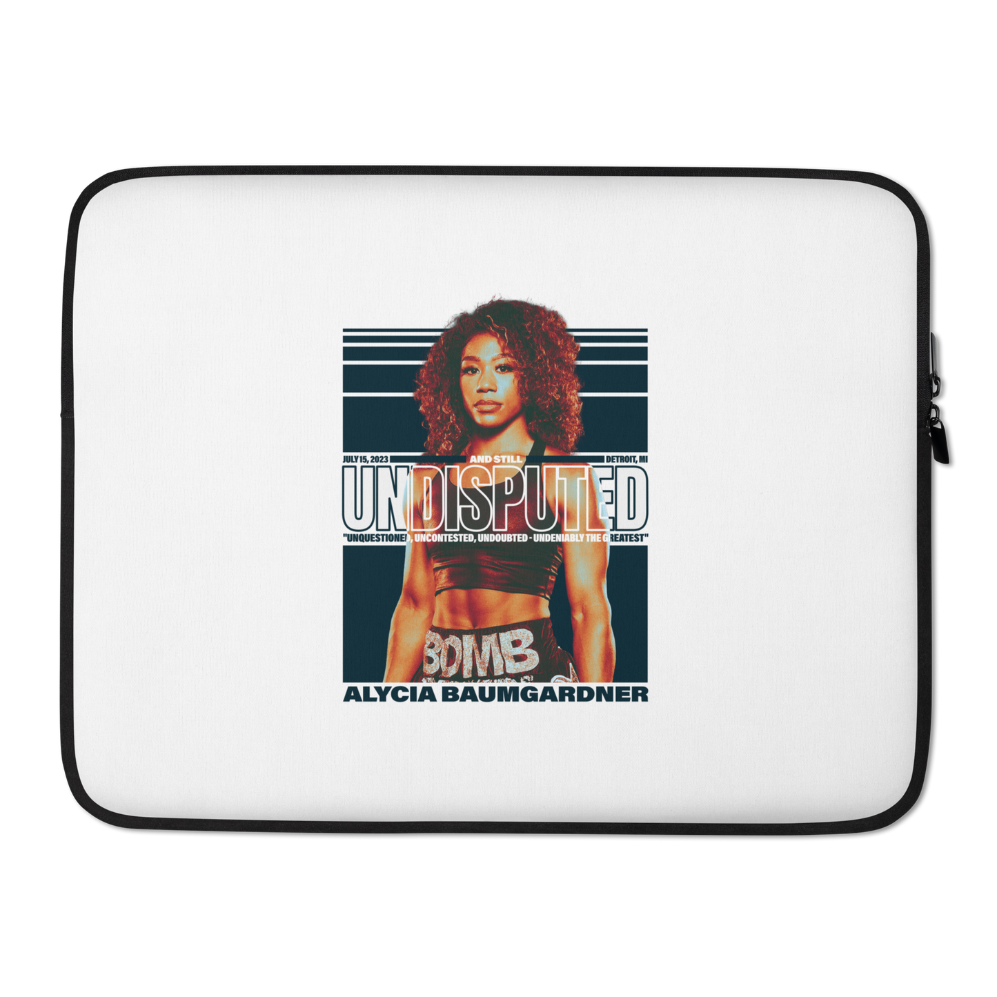 Alycia Baumgardner "Undisputed" Laptop Sleeve