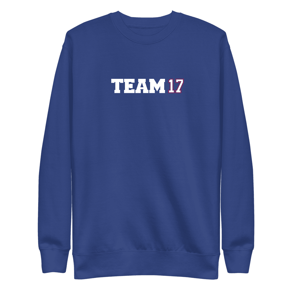 Team 17 Logo Sweatshirt Team Royal