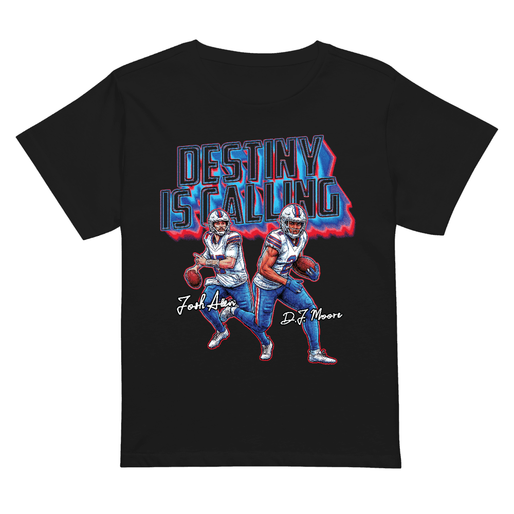 Destiny is Calling Destiny is Calling Women's High-Waisted T-shirt Black