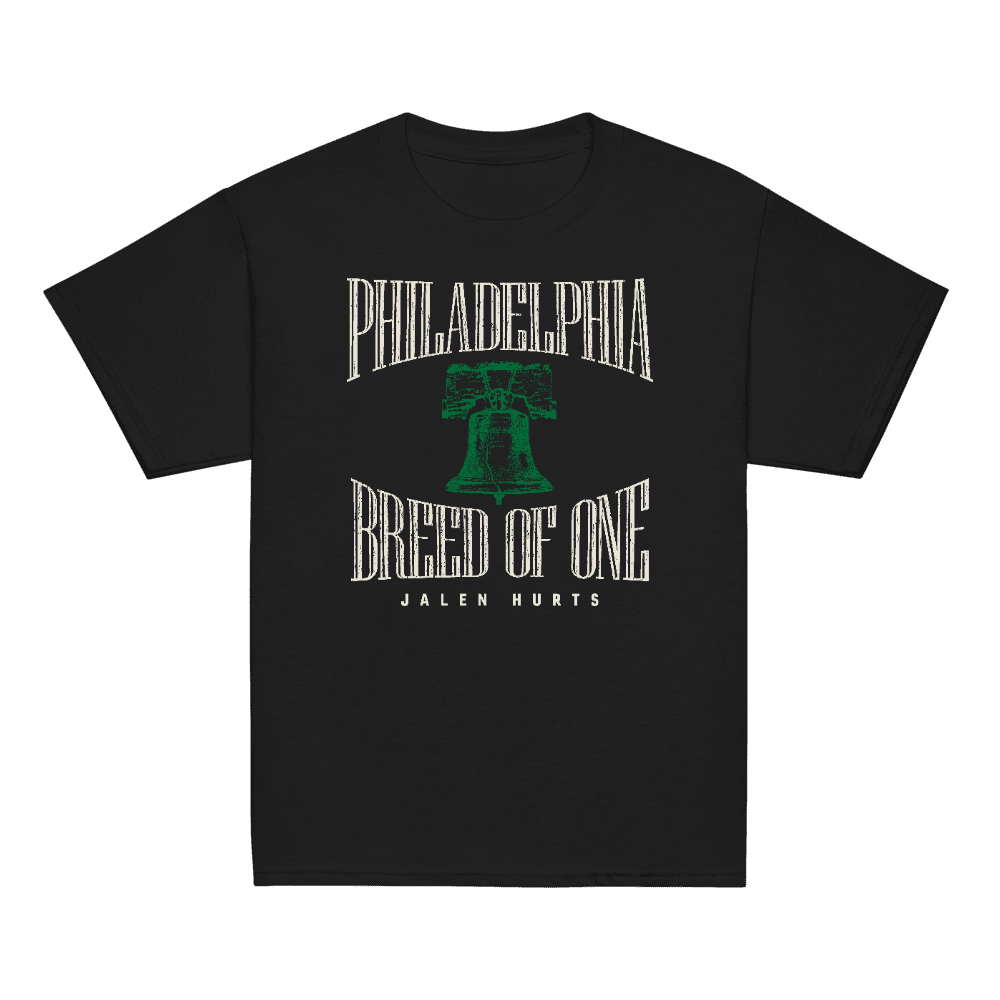Jalen Hurts Liberty Bell Youth T-shirt Black