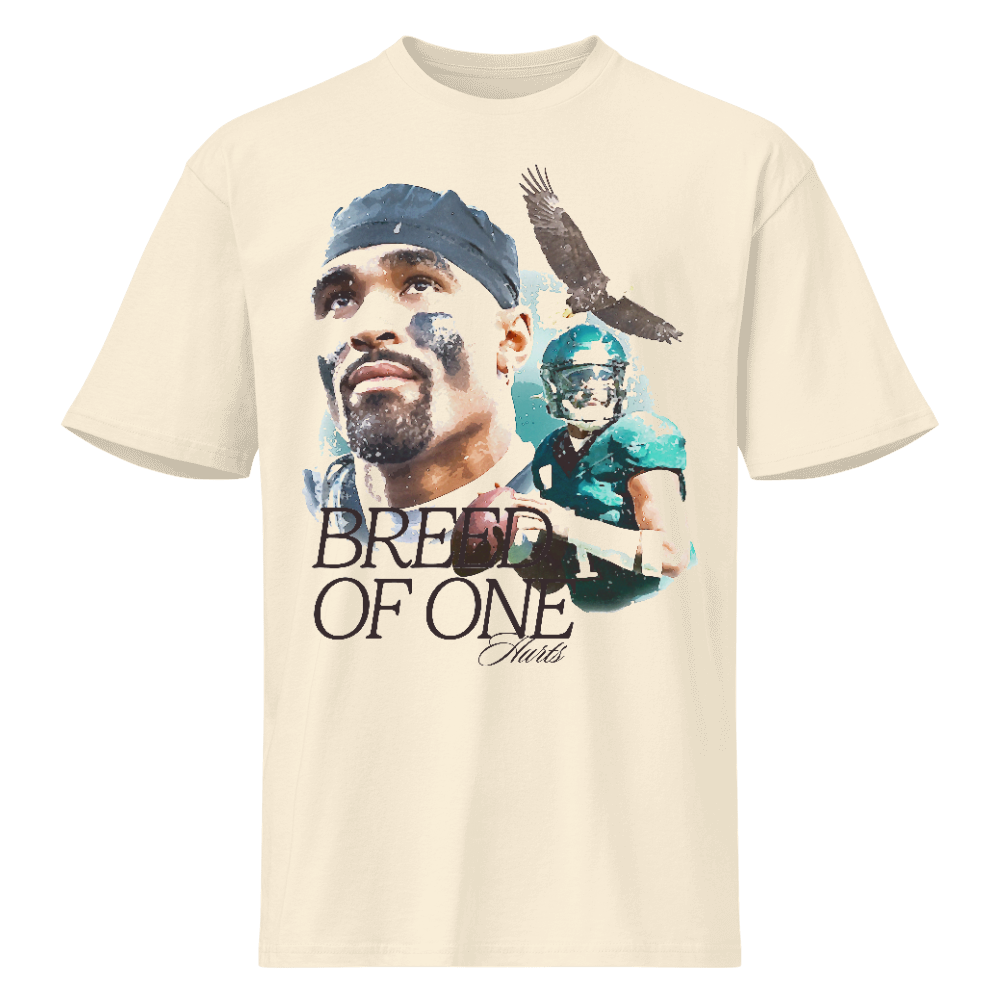 Jalen Hurts Breed of One Watercolor Midweight T-shirt