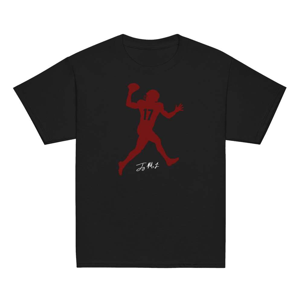 Terry McLaurin Silhouette Youth T-shirt Black