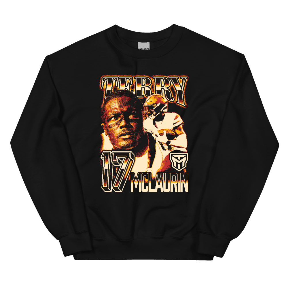 Terry McLaurin Vintage Vintage Sweatshirt Black