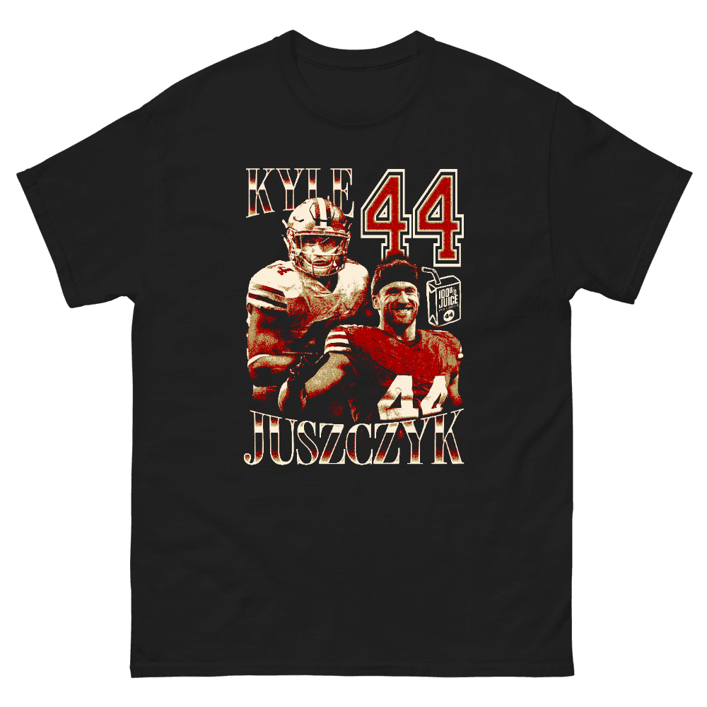 Kyle Juszczyk Vintage Vintage T-shirt Black
