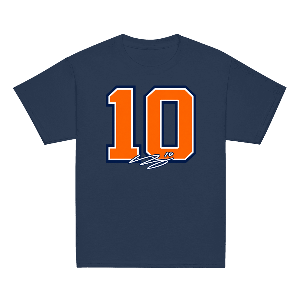 Bo Nix Signature Number Youth T-shirt