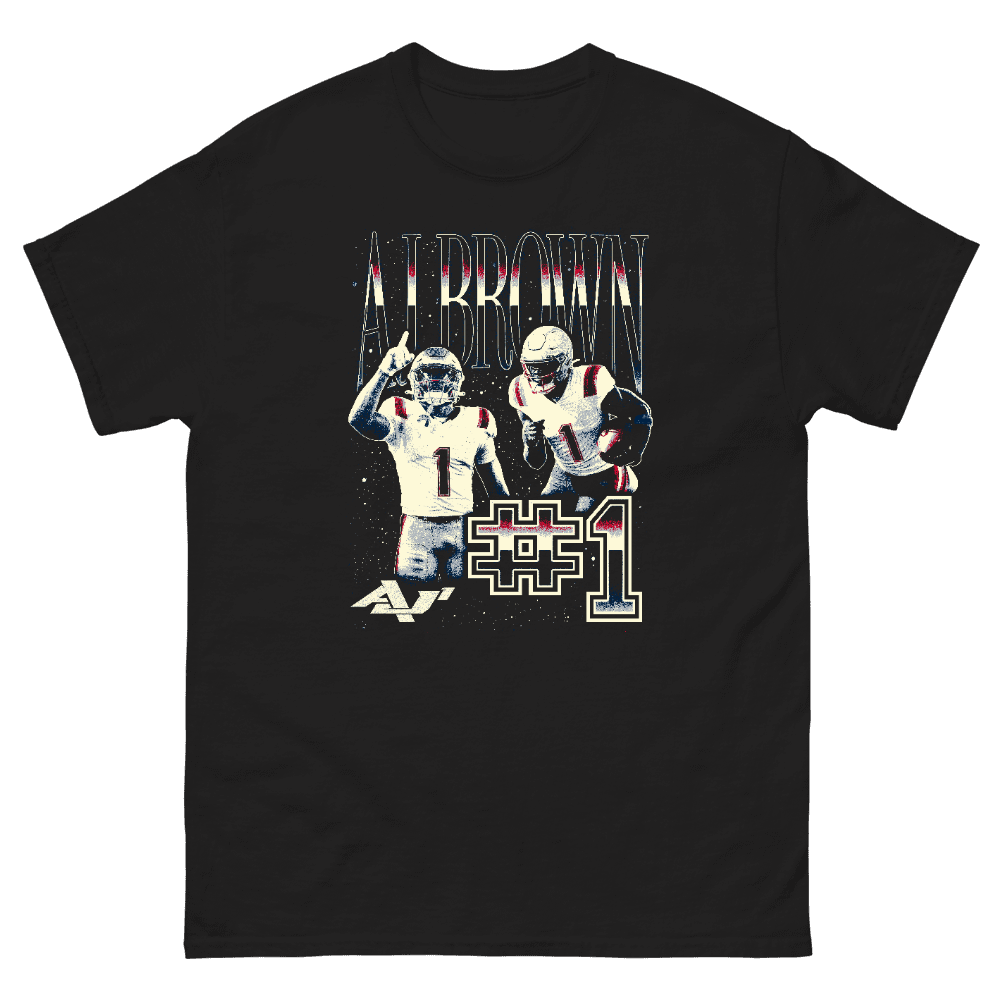 AJ Brown Vintage Vintage T-shirt Black