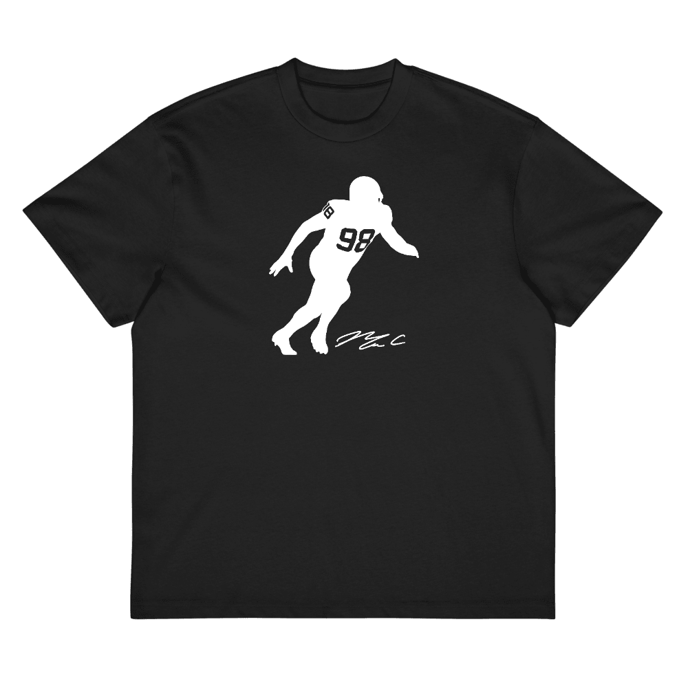 Maxx Crosby Silhouette Boxy T-shirt Black