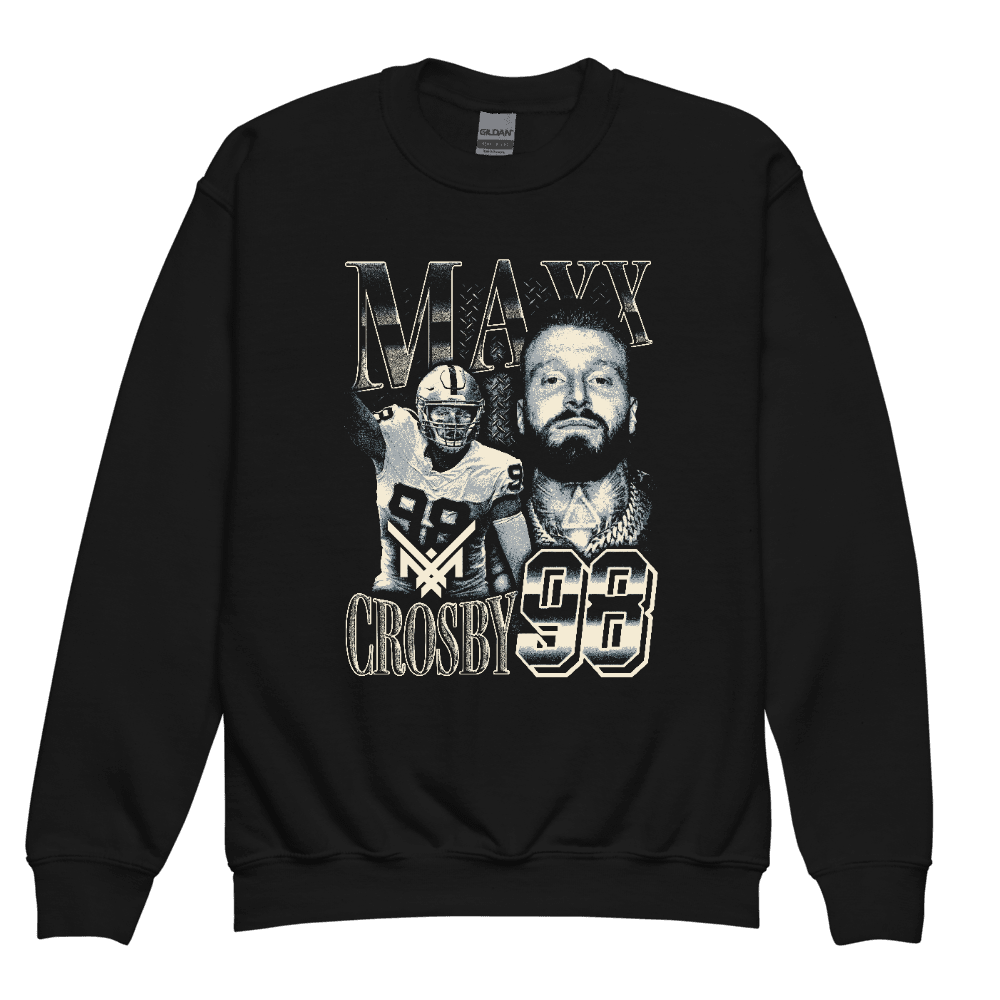 Maxx Crosby Vintage Youth Sweatshirt