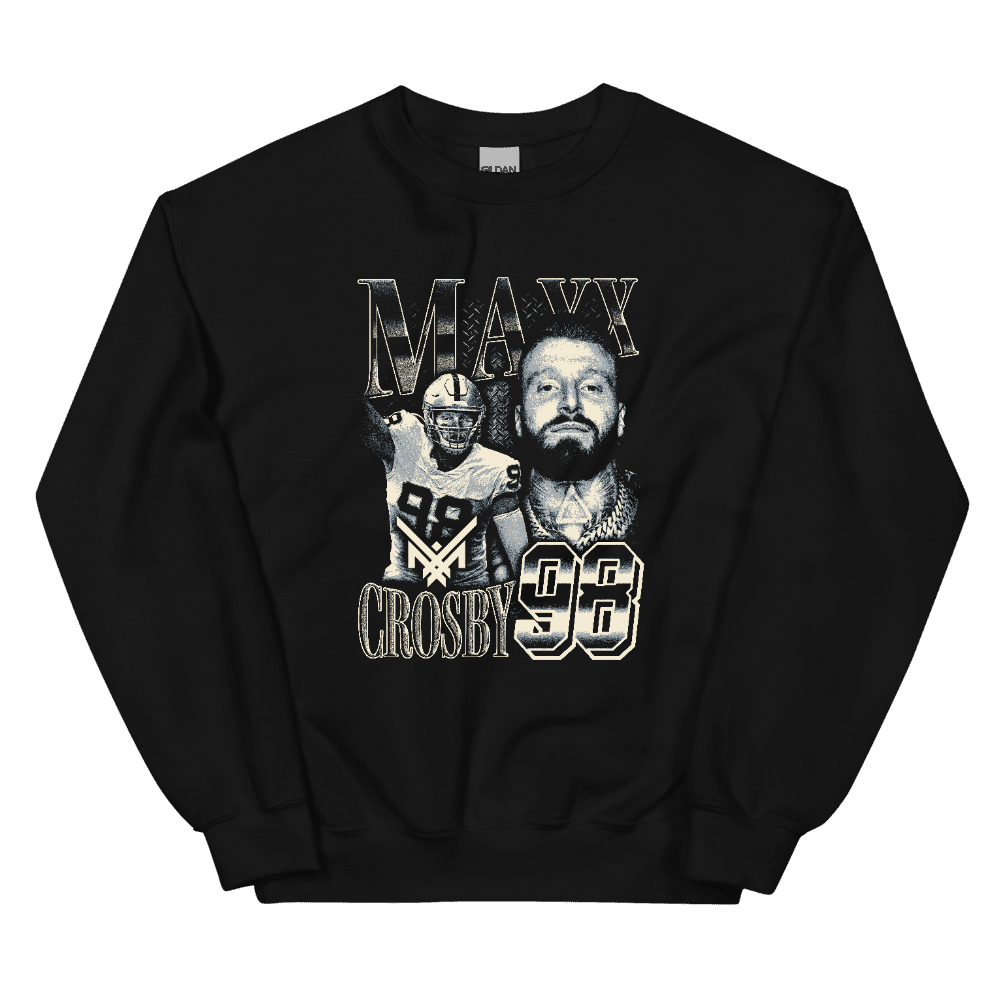 Maxx Crosby Vintage Vintage Sweatshirt Black