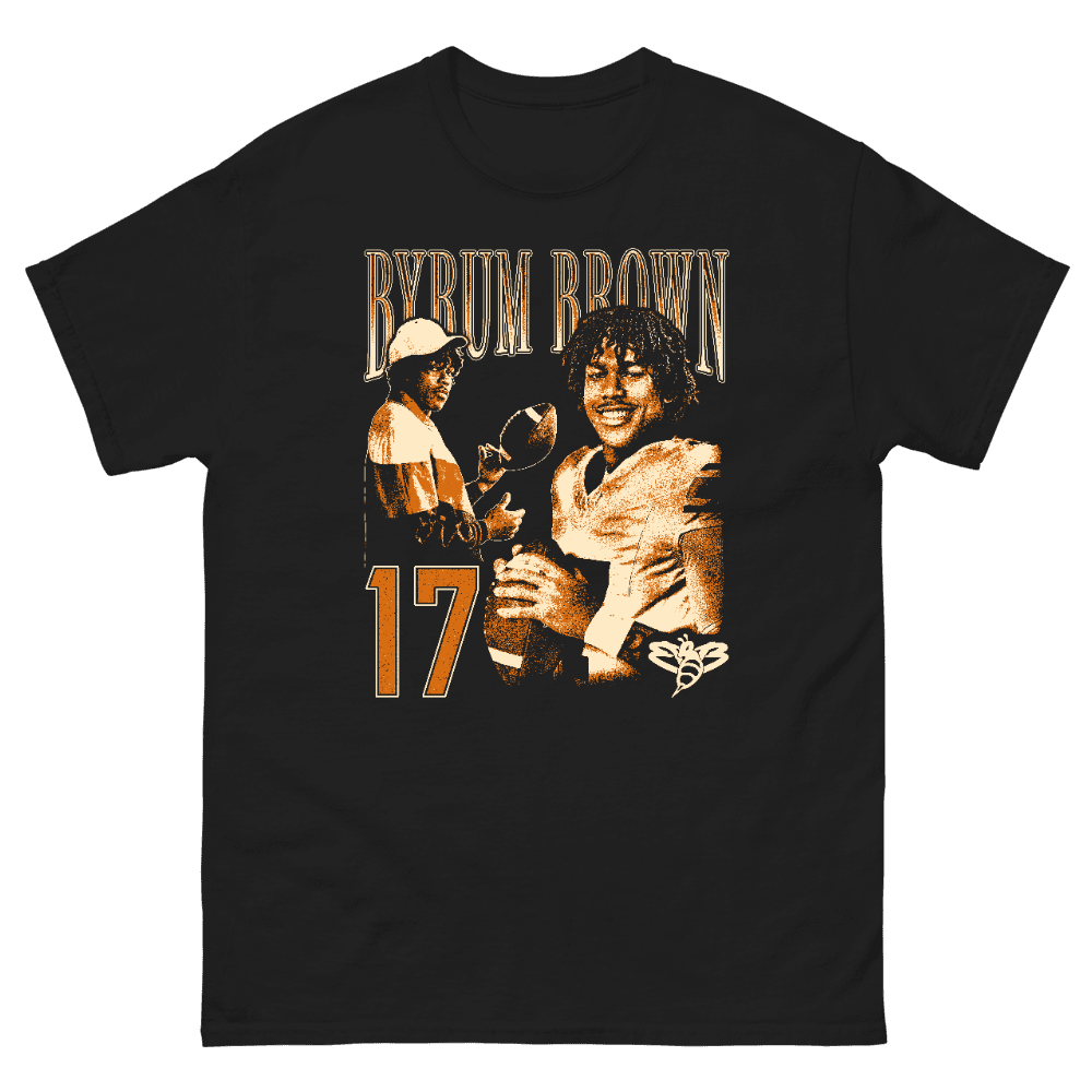 Byrum Brown Vintage Vintage T-shirt Black