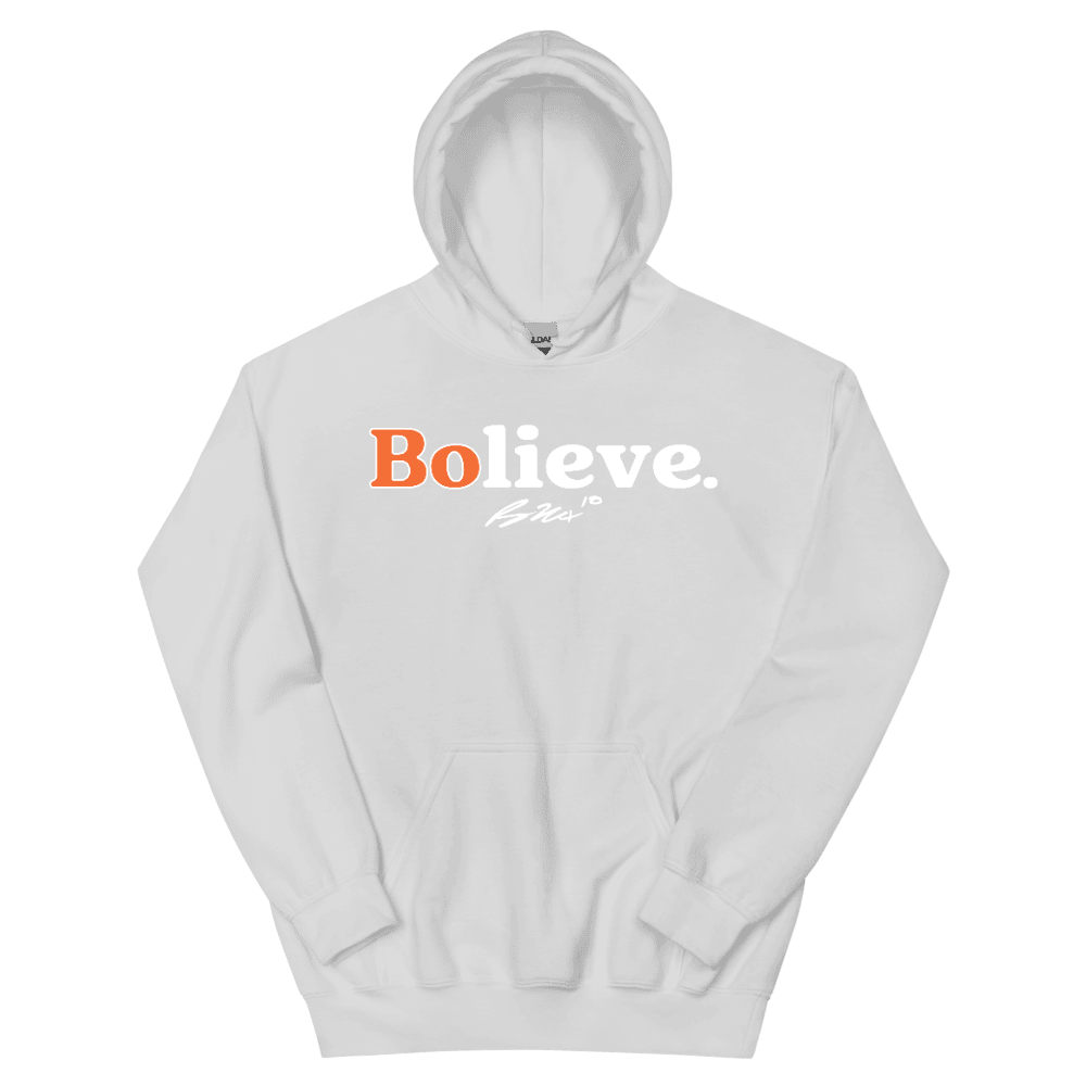Bo Nix Bolieve Hoodie Navy