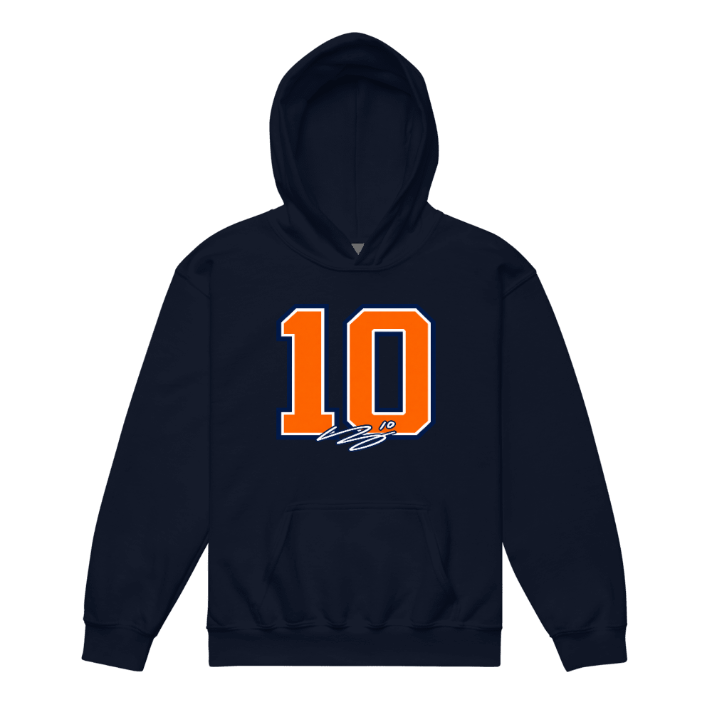 Bo Nix Signature Number Youth Hoodie