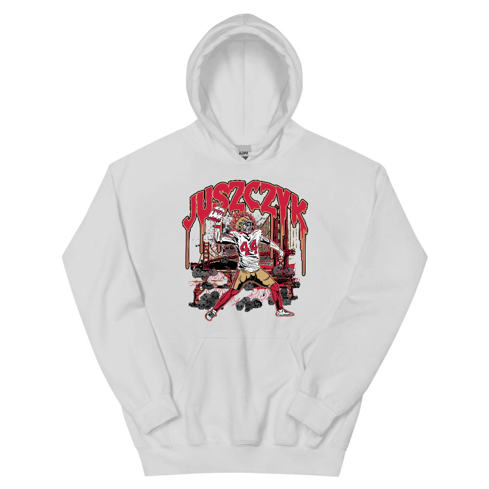 Kyle Juszczyk Illustration Hoodie White