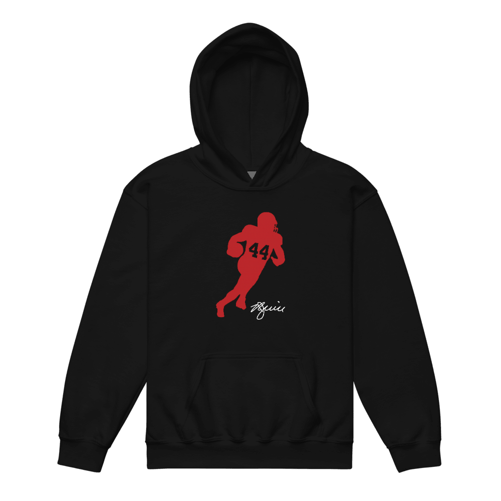 Kyle Juszczyk Silhouette Youth Hoodie Black
