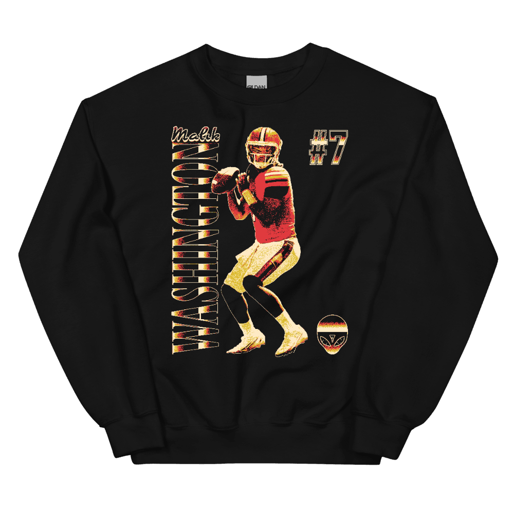 Malik Washington Classic Classic Sweatshirt Black