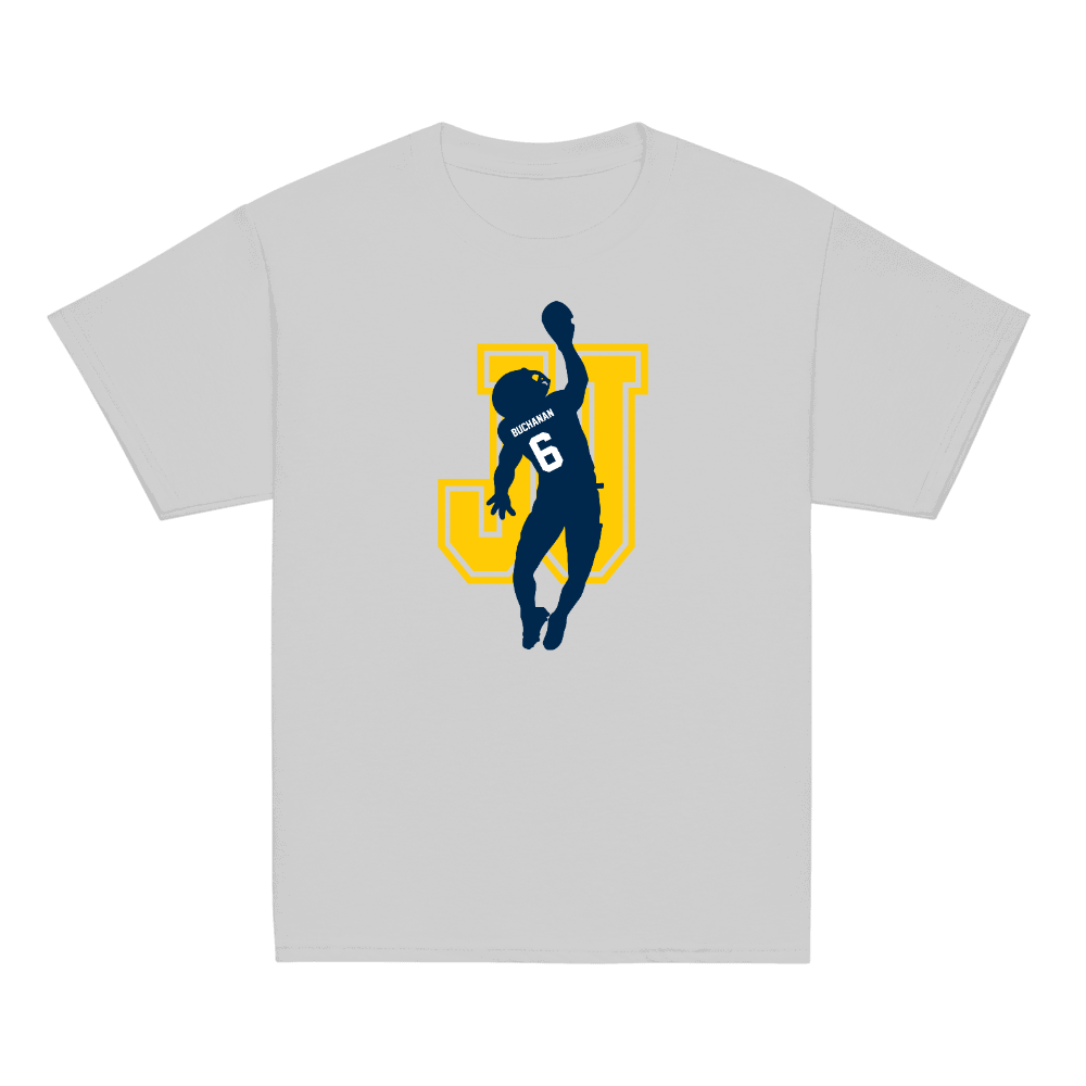 JJ Buchanan Silhouette Youth T-shirt Sport Grey