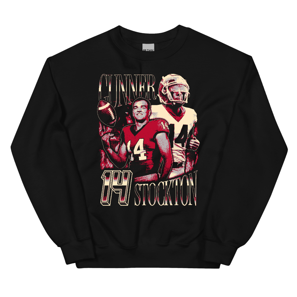 Gunner Stockton Vintage Vintage Sweatshirt Black