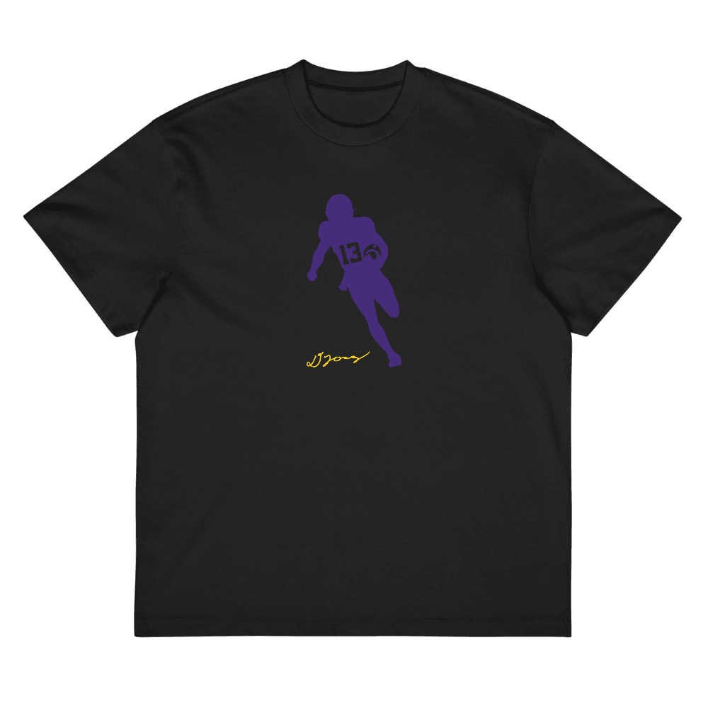 Dilin Jones Silhouette Boxy T-shirt Black
