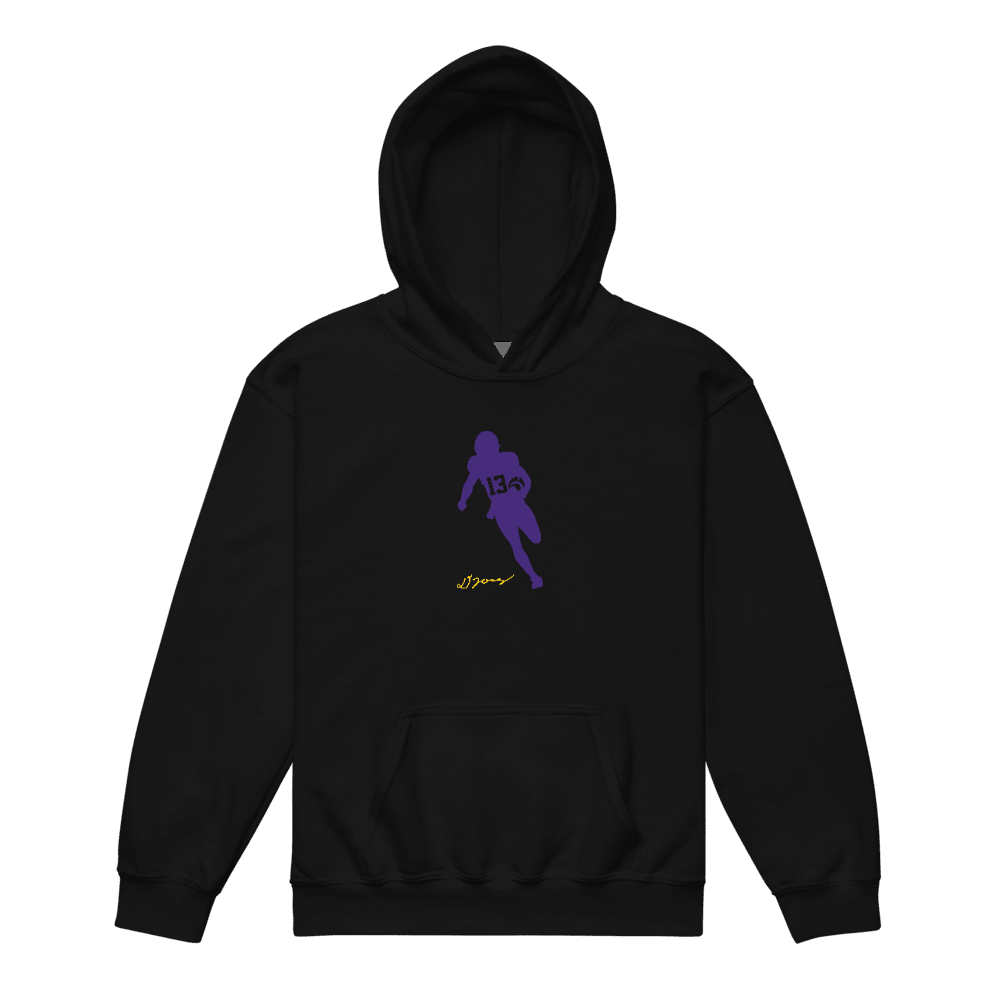 Dilin Jones Silhouette Youth Hoodie Black