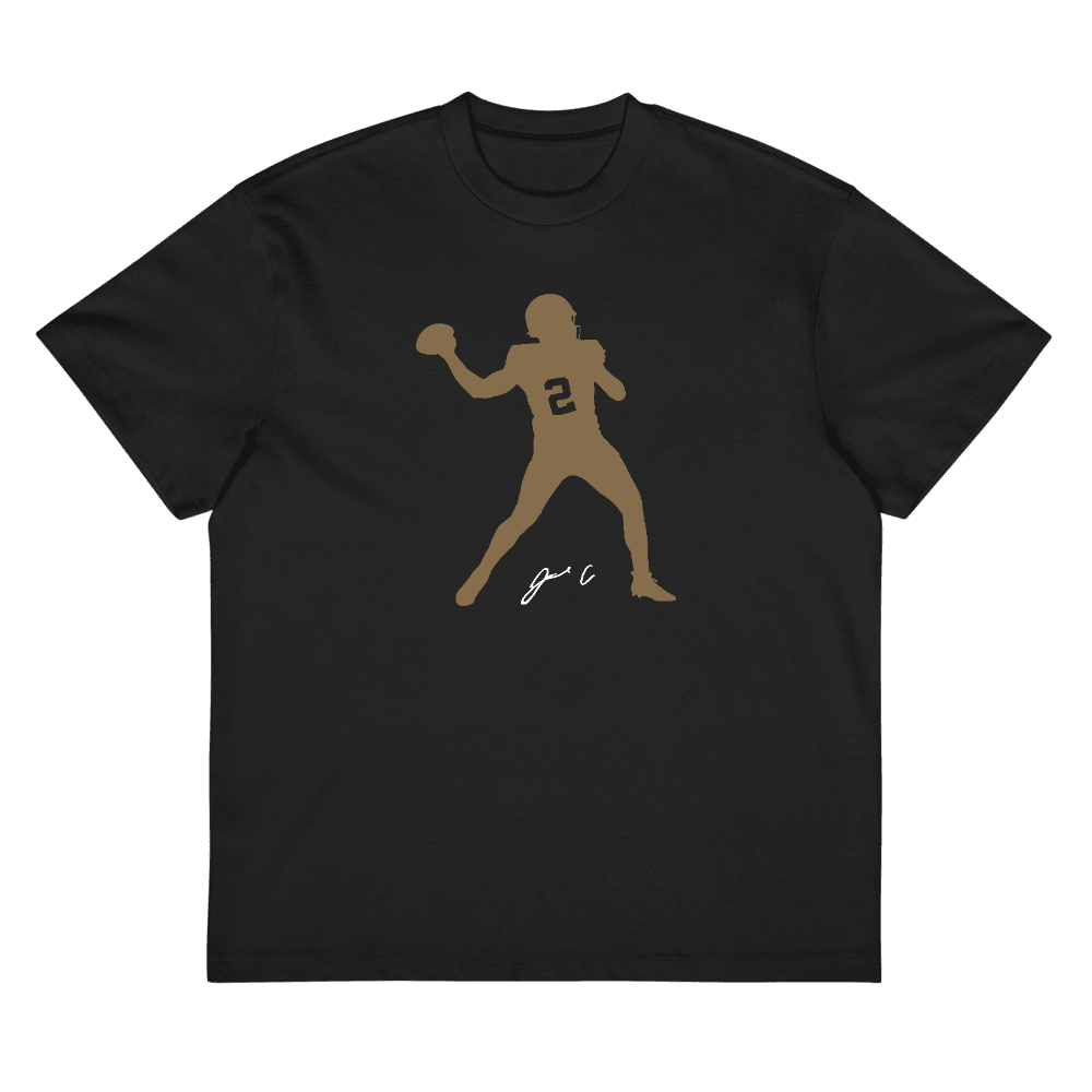 Jared Curtis Silhouette Boxy T-shirt Black