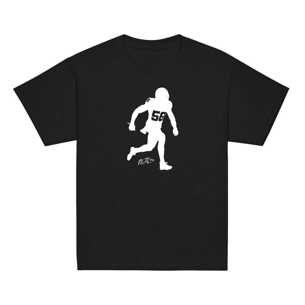 Bobby Okereke Silhouette Youth T-shirt Black