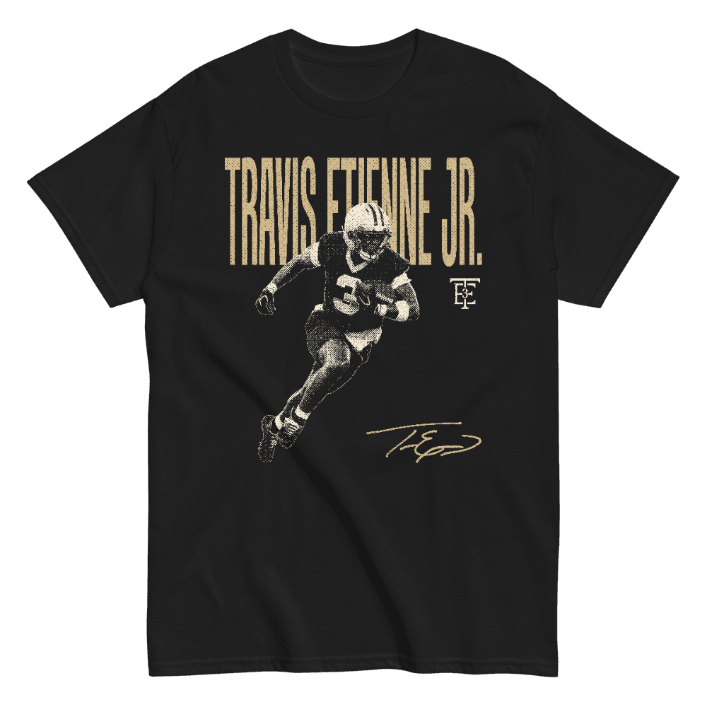 Travis Etienne Jr Halftone T-shirt