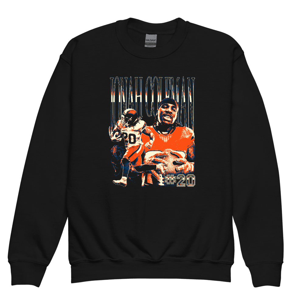 Jonah Coleman Vintage Vintage Youth Sweatshirt Black