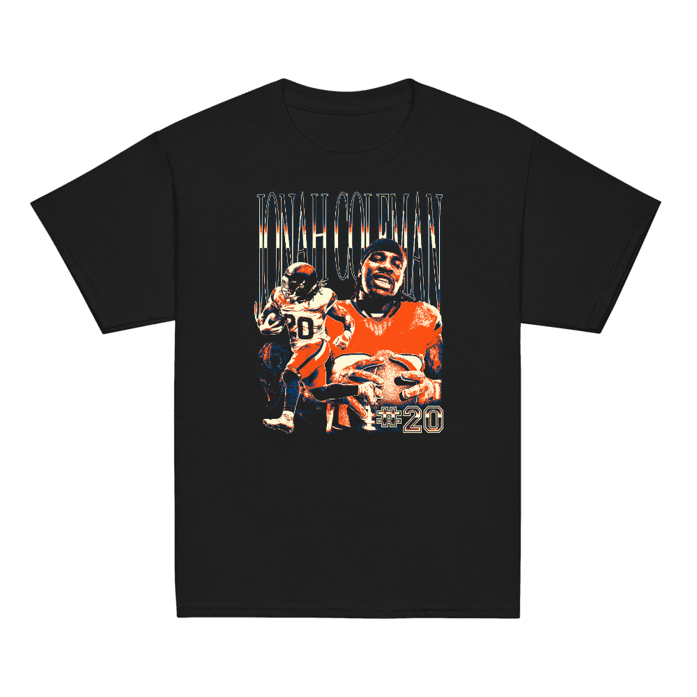 Jonah Coleman Vintage Vintage Youth T-shirt Black