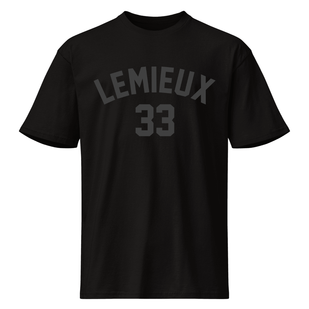 Lemieux 33 Lemieux 33 T-shirt Black