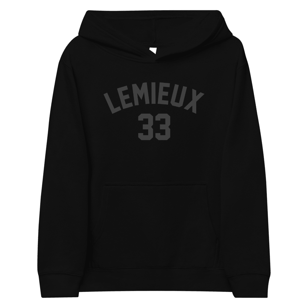 Lemieux 33 Lemieux 33 Youth Hoodie Athletic Heather