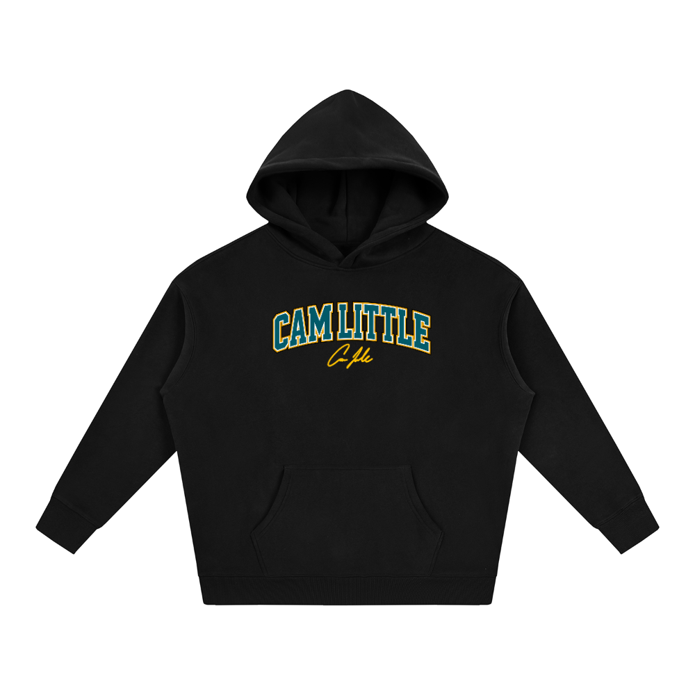 Cam Little Varsity Wordmark Oversized Hoodie