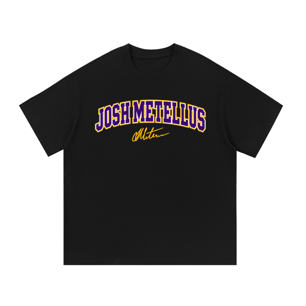 Joshua Metellus Varsity Wordmark Oversized T-shirt