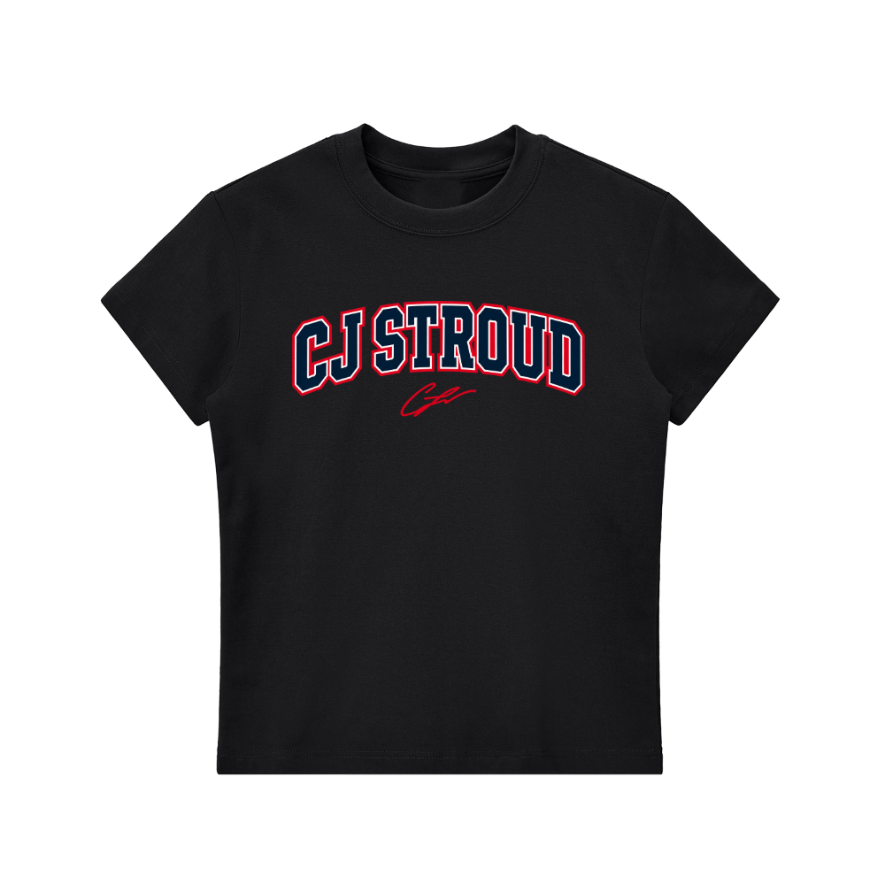 C.J. Stroud Houston Varsity Wordmark Women's T-shirt