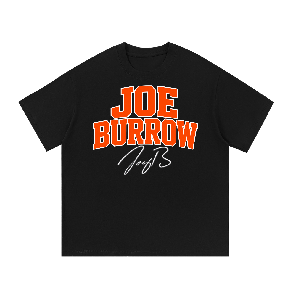 Joe Burrow Varsity Wordmark Oversized T-shirt