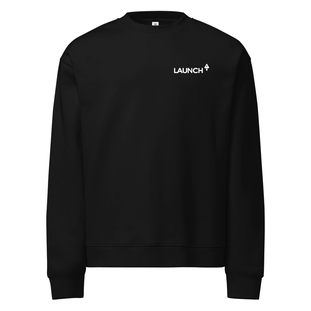 Logo - launch_logo_4-cropped Logo Crewneck Black
