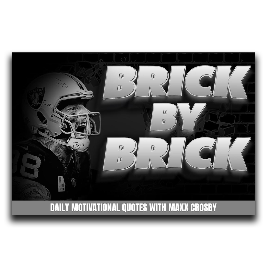 Maxx Crosby Daily Motivational Quotes Flip Book